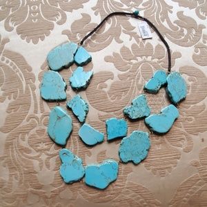 Touqouise Panacea statment necklace